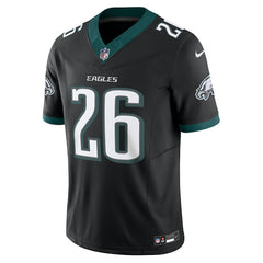 Saquon Barkley Philadelphia Eagles Vapor F.U.S.E. Limited Jersey - Black - Nike