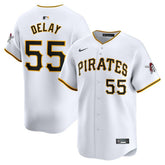 Jason Delay Pittsburgh Pirates Nike Home Limited Player Jersey Outlet