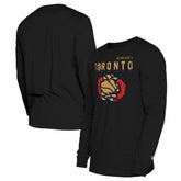 New Era Toronto Raptors 2024/25 City Edition Long Sleeve T-Shirt Black
