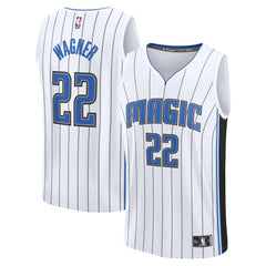 Fanatics Franz Wagner Orlando Magic Youth Fast Break Replica Player Jersey Association Edition White