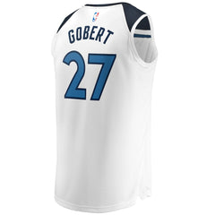 Fanatics Rudy Gobert Minnesota Timberwolves Fast Break Replica Player Jersey Association Edition White