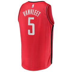 Fanatics Fred VanVleet Houston Rockets Fast Break Replica Player Jersey Icon Edition Red