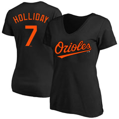 Jackson Holliday Baltimore Orioles Women's Plus Size Name & Number V-Neck T-Shirt Outlet