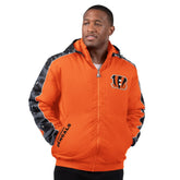 Cincinnati Bengals Starter Thursday Night Gridiron Full-Zip Jacket - Orange - NFL