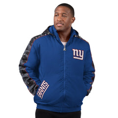 New York Giants Starter Thursday Night Gridiron Full-Zip Jacket - Royal - NFL