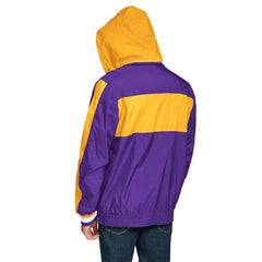 Minnesota Vikings Tommy Hilfiger Gael Lightweight Half-Zip Hoodie Jacket - Purple - NFL