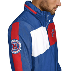 Buffalo Bills Tommy Hilfiger Gael Lightweight Half-Zip Hoodie Jacket - Royal - NFL