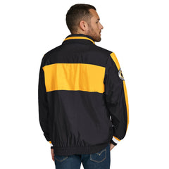 Pittsburgh Steelers Tommy Hilfiger Gael Lightweight Half-Zip Hoodie Jacket - Black - NFL