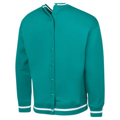 Miami Dolphins G-III Sports by Carl Banks Adaptive Blocker Fleece Pullover Sweatshirt - Aqua - NFL