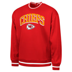 Kansas City Chiefs G-III Sports by Carl Banks Adaptive Blocker Fleece Pullover Sweatshirt - Red - NFL