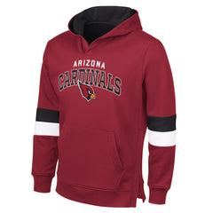 Arizona Cardinals G-III Sports by Carl Banks Adaptive Faceoff Pullover Hoodie - Cardinal/Black - NFL