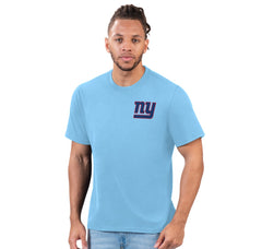 New York Giants Margaritaville Flip Flop T-Shirt - Light Blue - NFL