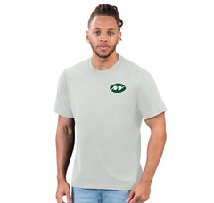 New York Jets Margaritaville Flip Flop T-Shirt - Gray - NFL