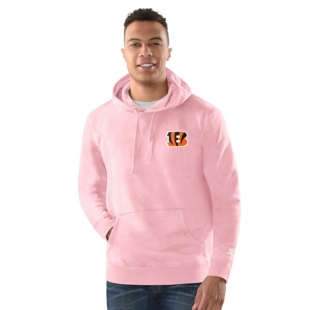 Cincinnati Bengals Margaritaville Time Flies Garment Dyed Pullover Hoodie - Orange - NFL