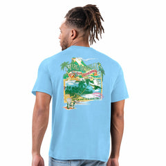 Seattle Seahawks Margaritaville Time Flies T-Shirt - Light Blue - NFL