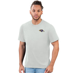 Baltimore Ravens Margaritaville Time Flies T-Shirt - Gray - NFL