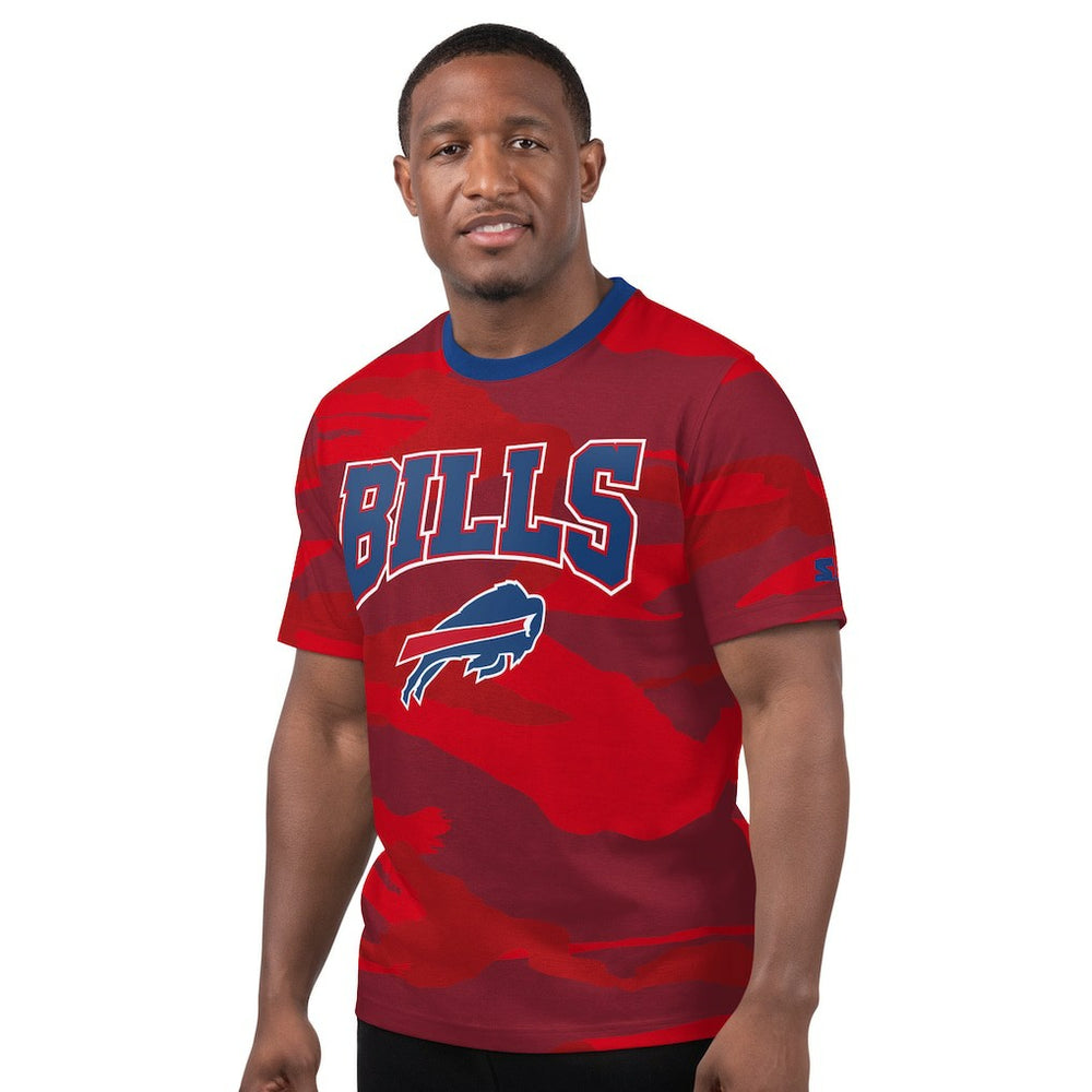 Buffalo Bills Starter Thursday Night Gridiron T-Shirt - Red - NFL