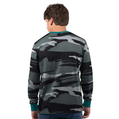 Miami Dolphins Starter Thursday Night Gridiron Vintage Logo Long Sleeve T-Shirt - Gray/Charcoal - NFL