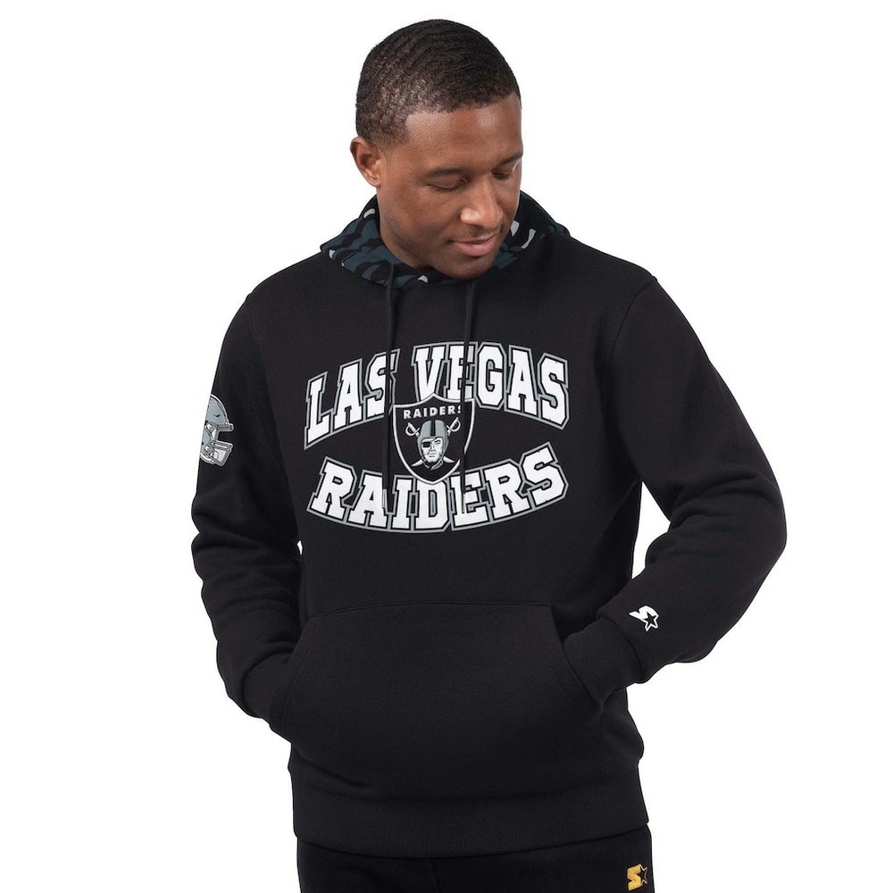 Las Vegas Raiders Starter Thursday Night Gridiron Pullover Hoodie - Black - NFL