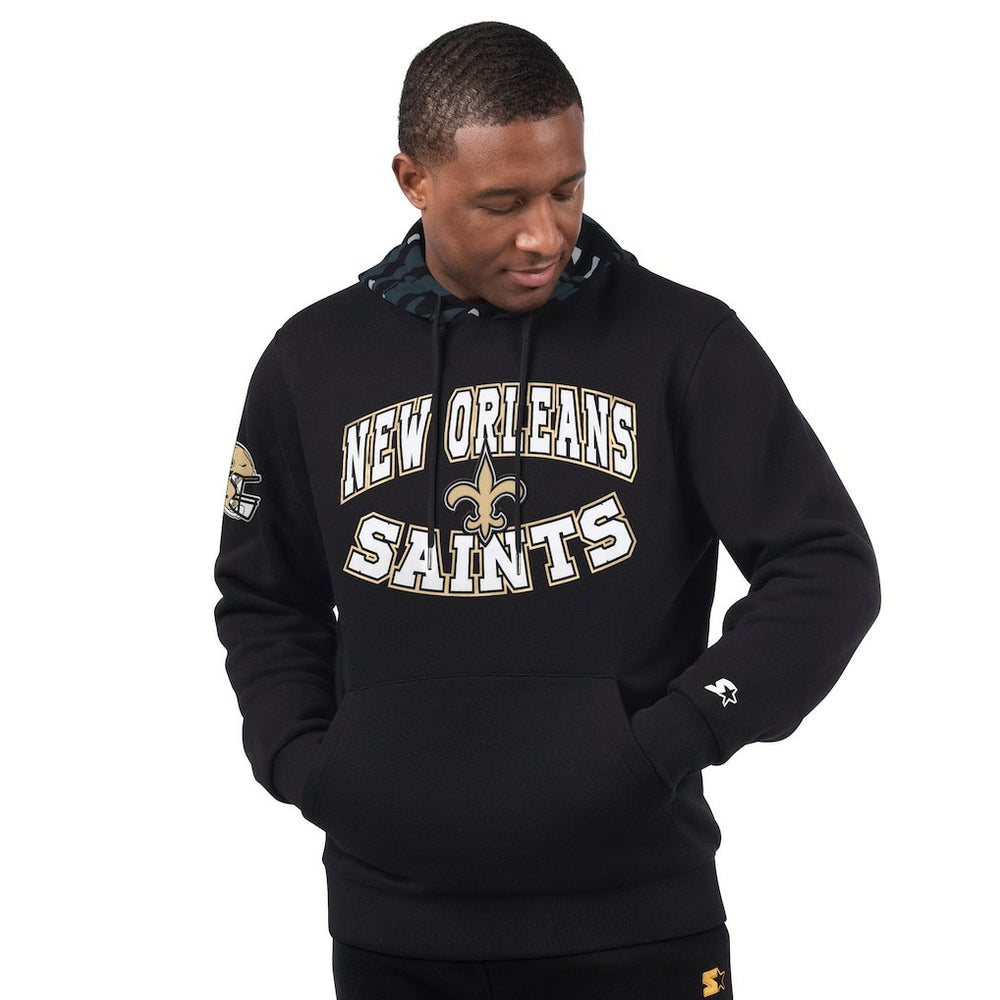New Orleans Saints Starter Thursday Night Gridiron Pullover Hoodie - Black - NFL