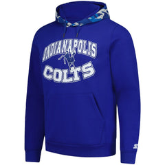 Indianapolis Colts Starter Thursday Night Gridiron Vintage Logo Pullover Hoodie - Royal - NFL