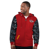 Kansas City Chiefs Starter Thursday Night Gridiron Full-Zip Hoodie - Red - NFL