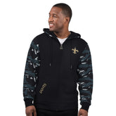 New Orleans Saints Starter Thursday Night Gridiron Full-Zip Hoodie - Black - NFL