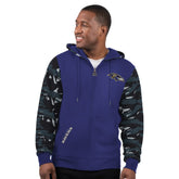 Baltimore Ravens Starter Thursday Night Gridiron Full-Zip Hoodie - Purple - NFL