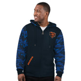 Chicago Bears Starter Thursday Night Gridiron Full-Zip Hoodie - Navy - NFL