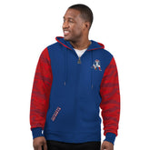 New England Patriots Starter Thursday Night Gridiron Vintage Logo Full-Zip Hoodie - Navy - NFL