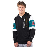 Jacksonville Jaguars Starter Extreme Full-Zip Hoodie - Black - NFL