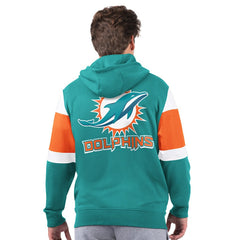 Miami Dolphins Starter Extreme Full-Zip Hoodie - Aqua - NFL