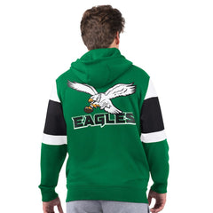 Philadelphia Eagles Starter Extreme Vintage Logo Full-Zip Hoodie - Kelly Green - NFL