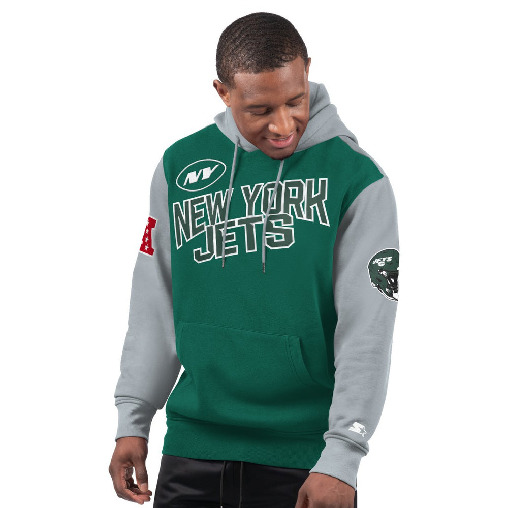 New York Jets Starter Extreme Pullover Hoodie - Green - NFL