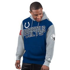 Indianapolis Colts Starter Extreme Pullover Hoodie - Royal - NFL