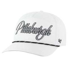 Pittsburgh Pirates '47 Overhand Speckle Hitch Rope Adjustable Hat Near Me