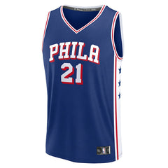 Fanatics Joel Embiid Philadelphia 76ers Youth Fast Break Replica Player Jersey Icon Edition Royal