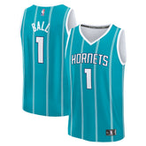 Fanatics LaMelo Ball Charlotte Hornets Fast Break Replica Player Jersey Icon Edition Teal