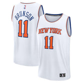 Fanatics Jalen Brunson New York Knicks Fast Break Replica Player Jersey Association Edition White