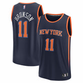 Fanatics Jalen Brunson New York Knicks Fast Break Replica Player Jersey Statement Edition Navy