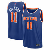 Fanatics Jalen Brunson New York Knicks Youth Fast Break Replica Player Jersey Icon Edition Blue