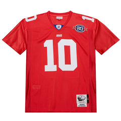 Eli Manning New York Giants 2004 Authentic Throwback Retired Player Jersey - Red - Mitchell & Ness
