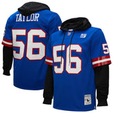 Lawrence Taylor New York Giants Player Name & Number Hoodie Legacy Jersey - Royal - Mitchell & Ness