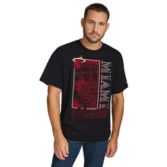 Miami Heat Tommy Jeans Noah Swish T-Shirt Black