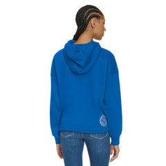 Dallas Mavericks Tommy Jeans Women's Stella Cropped Pullover Hoodie Blue