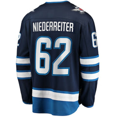 Nino Niederreiter Winnipeg Jets Fanatics Home Premier Breakaway Player Jersey - Navy | Fanatics discount
