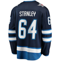 Logan Stanley Winnipeg Jets Fanatics Home Premier Breakaway Player Jersey - Navy | Fanatics online