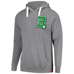 Boston Celtics Sportiqe Unisex Varsity Collection Blake Pullover Hoodie Heather Gray