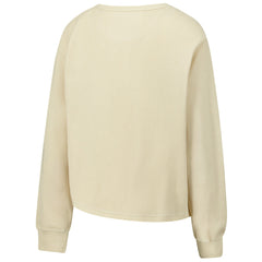 Milwaukee Bucks Sportiqe Unisex High Country Collection Cullen Waffle Knit Long Sleeve T-Shirt Cream