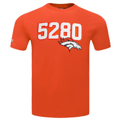 Denver Broncos Pro Standard Frozen Single Jersey T-Shirt - Orange - NFL